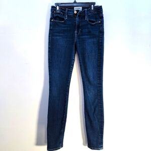 Frame Denim Women's Blue Jeans Size 26 Le High Skinny Crop